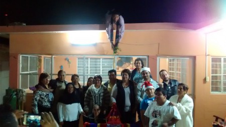 los asistentes a la posada 2015